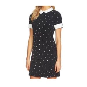 CeCe medium black and white dress